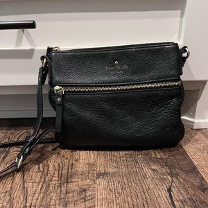 Kate spade double zipper Crossbody